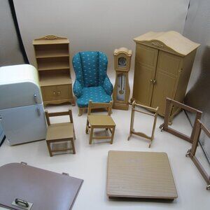 Madeline Old House In Paris Doll Furniture 11pcs.